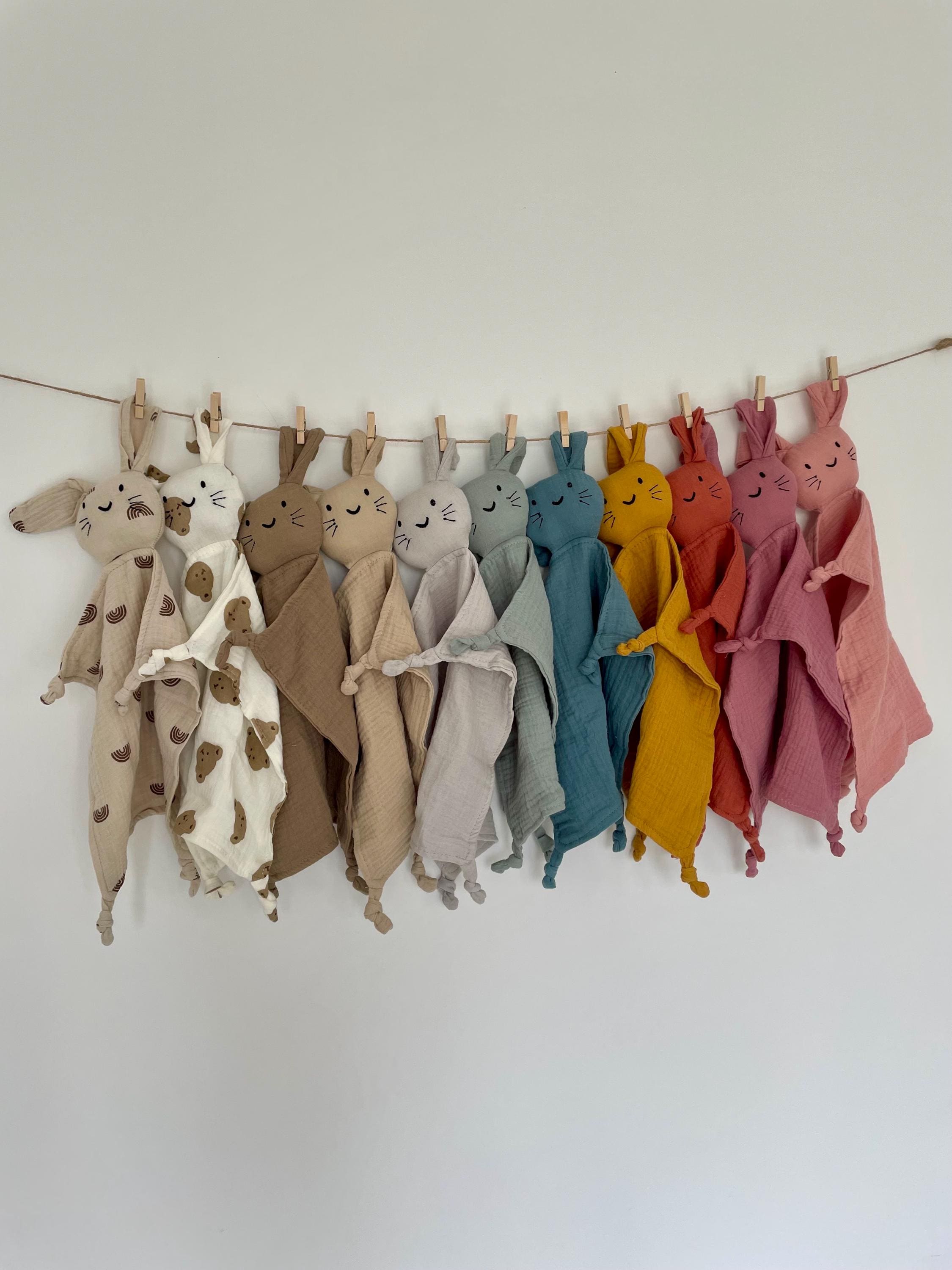 Personalized rabbit comforter