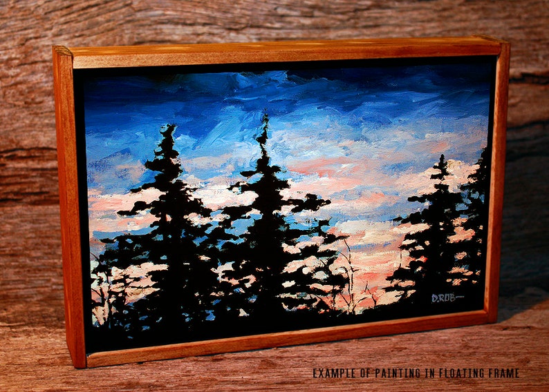 Add a Floating Frame To Any Canvas Panel Custom Floater Etsy