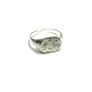 Zodiac Ring 22k gold or Silver aquarius, pieces, aries, taurus, gemini, cancer, leo, virgo, libra, scorpio, Sagittarius, capricorn image 2