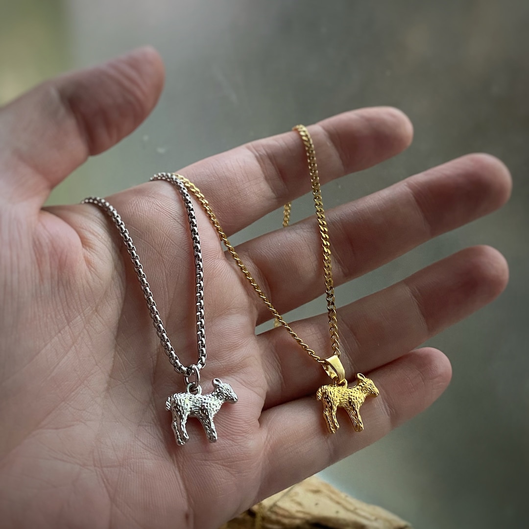 ネックレス・ペンダント [fillow] my baby lamb star necklace Silver 925 Teardrop and Star Pendant Necklace Ball Chain