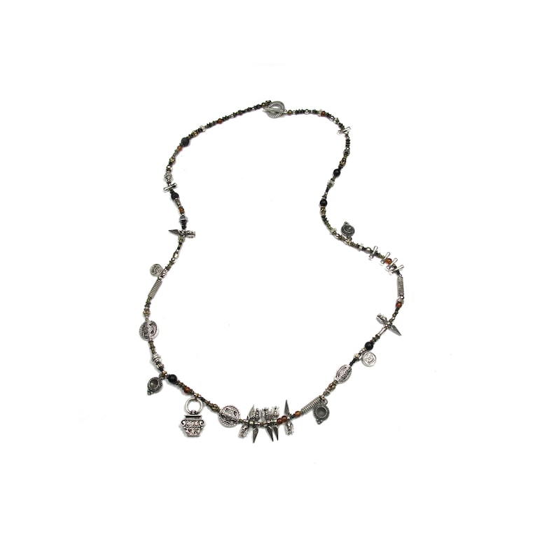 Savage Wise One Inspired Ancient Witch Killer Rogue Warrior Medieval Science Fiction Inspired Necklace