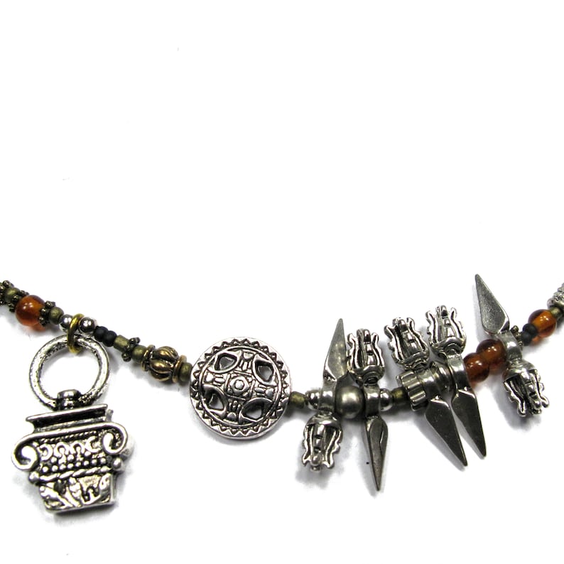 Savage Wise One Inspired Ancient Witch Killer Rogue Warrior Medieval Science Fiction Inspired Necklace
