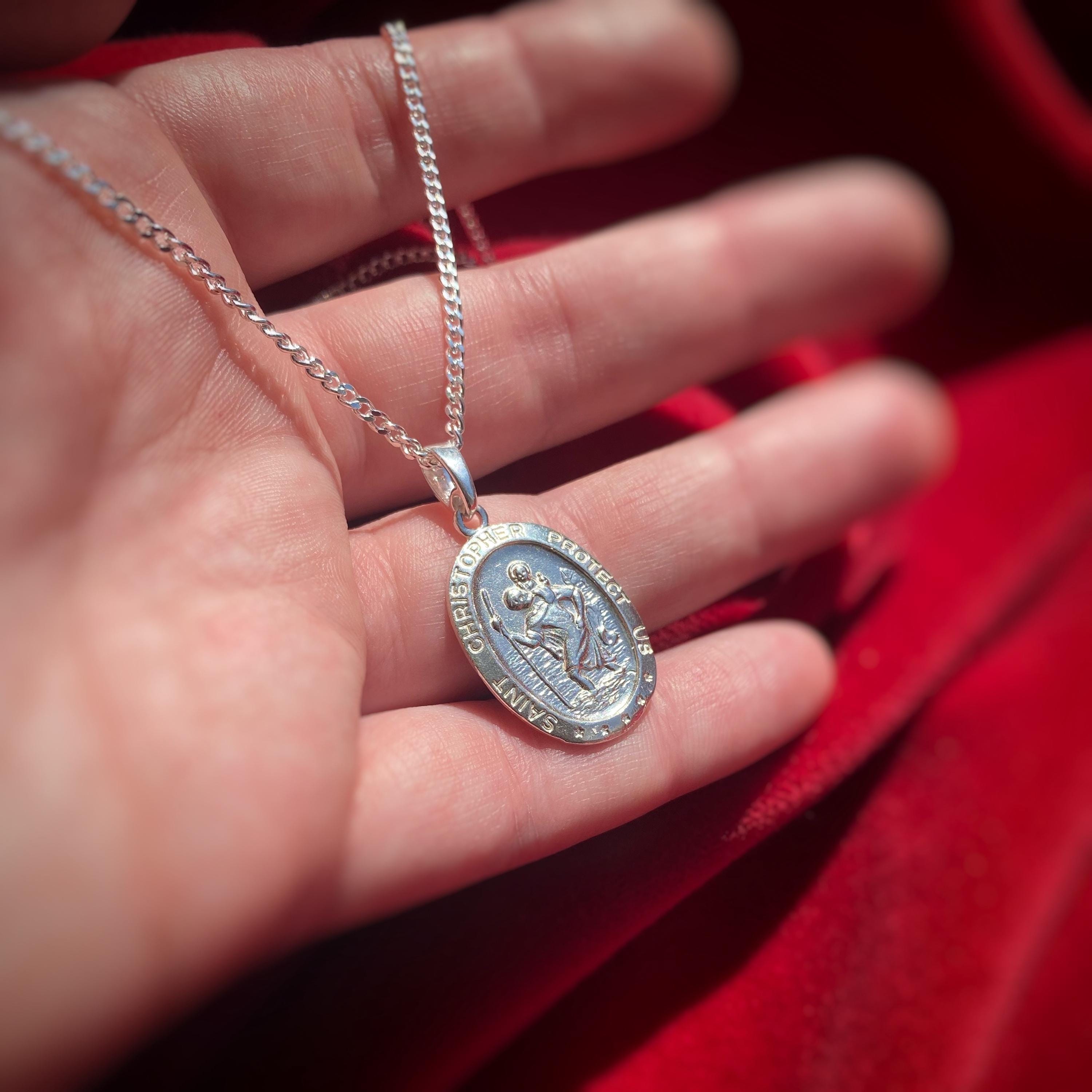 Saint christopher protect us - Etsy 日本