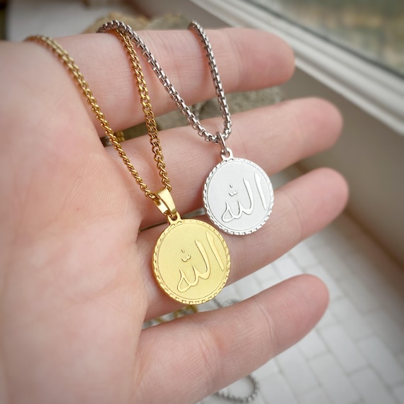 Lot De Bijoux Plaque Or Pour Homme - Gourmette, Pendentif, En Très Bon état