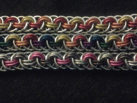 Items similar to Viper Basket Bracelet - Bright Colors on Etsy