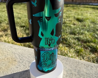 Defy Gravity 40 oz Engraved Tumbler