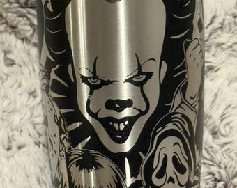 Cult Classic Horror Character 40oz Brumate Era, Laser Engraved