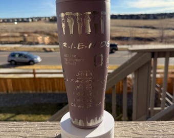 I’ll Be There for You 40oz Brumate Era, Laser Engraved