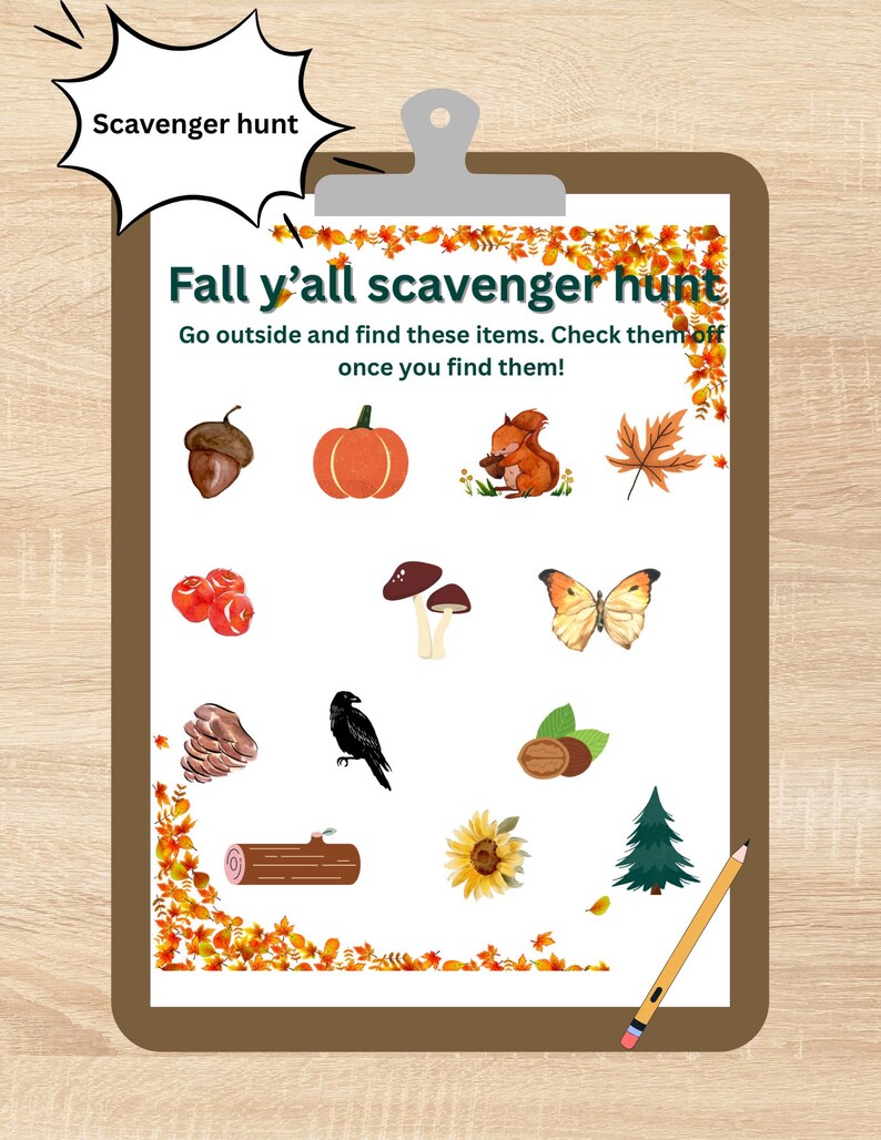 Fall Activity Pack for Kids | Printable Worksheets | Autumn ...