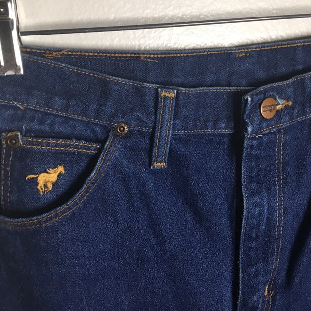 Vintage Wrangler Dark Blue Jeans 30x30 