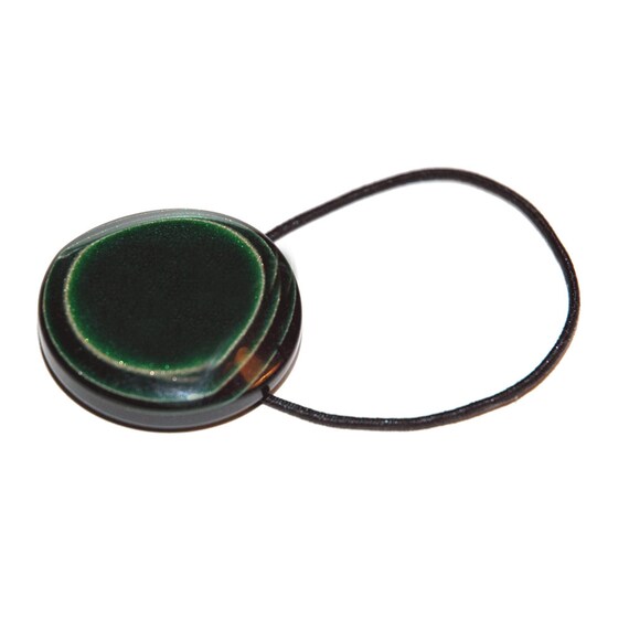 Forest Green Hair Accessory 40's Era Vintage Italian Etsy