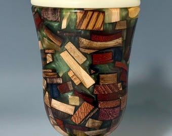 Whimsical Lathe Turned Parfait Glass
