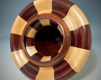 Multi Hardwoods Dry Vase