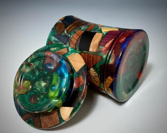 Apothecary Box-Resin & Hardwoods