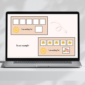 Printable Token Board | Kids Reward Chart | Therapy Materials