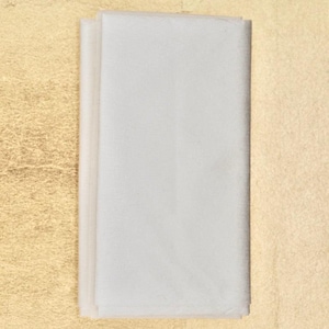 Forniture tradizionali giapponesi per il Kintsugi - Carta da filtro Urushi (1) - Per filtrare le impurità dall'Urushi crudo, nero e rosso