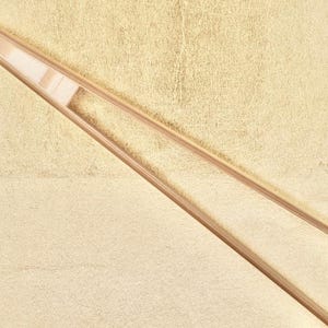Traditionele Japanse benodigdheden voor bladgoudvergulding - Hakubashi: kort (27 cm) bamboepincet met platte punt