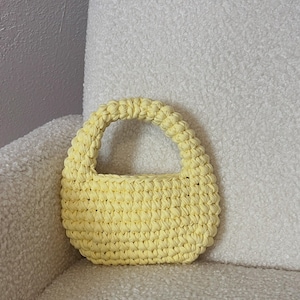 Häkeltasche aus Tshirt Garn
