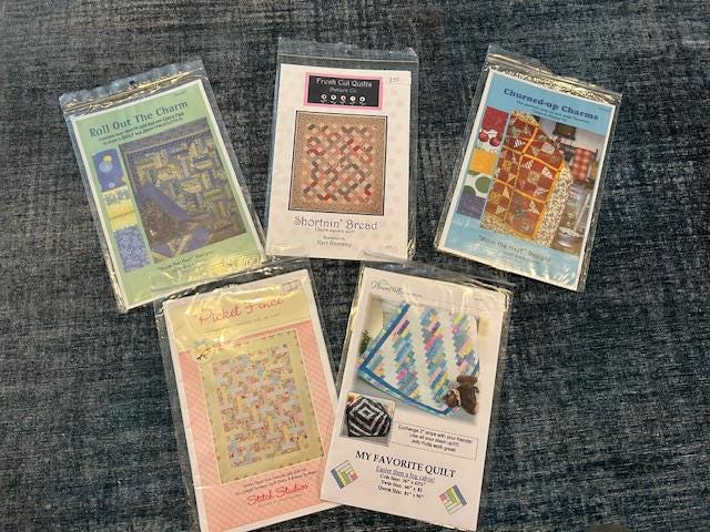 Fun Charm Pack Jelly Roll Quilt Patterns Etsy