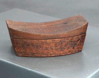 Walnut band sawn box