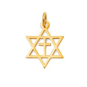 Handmade Solid Gold Star of David Necklace: Faith & Elegance