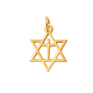 Handmade Solid Gold Star of David Necklace: Faith & Elegance