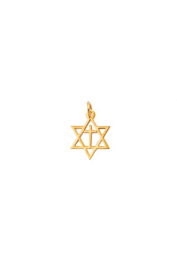 Handmade Solid Gold Star of David Necklace: Faith & Elegance
