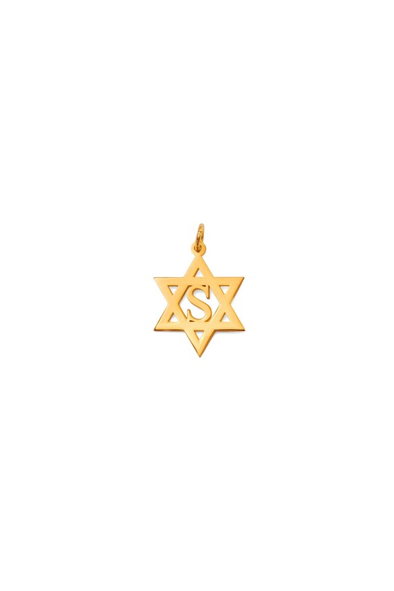 14K Gold Star of David Necklace | Personalized Jewish Gift