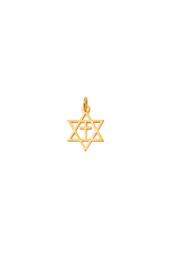 Handmade Solid Gold Star of David Necklace: Faith & Elegance