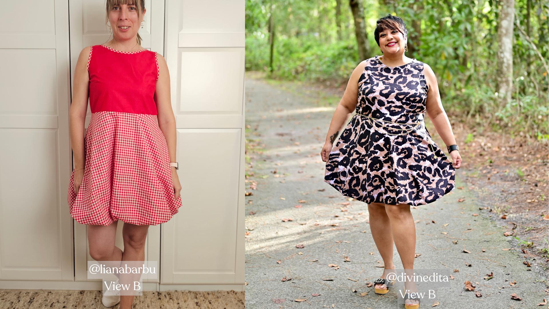 Aino Bubble Dress PDF Sewing Pattern (with Youtube Tutorial
