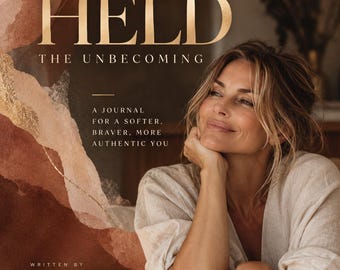 HELD The Unbecoming / Diario de autorreflexión imprimible para mujeres / Confianza, autodescubrimiento y crecimiento personal / PDF digital