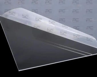 Lámina acrílica transparente A2 (2 mm de espesor)