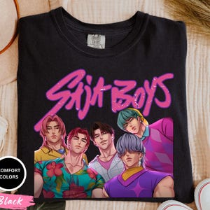 Saja Boys Boy Band Shirt,  Kpop Demon Hunters Shirt, Saja Boys Kpop Fan T-shirt, Demon Hunter Merch, Saja Girls Gift, Cute Kpop Fan Gift