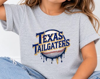 Texas Baseball Shirt, Go Texas Game Day Tee, Funny Baseball Graphic Shirt, Tailgaters Comfort Colors Shirt, Cute Gift For Youth and Toddler