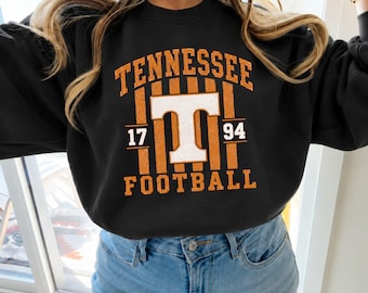 Tennessee Football Sweatshirt, Orange Football Crewneck, College Football Apparel, Unisex Game Day Shirt, Tennessee Pride, Knoxville Mascot