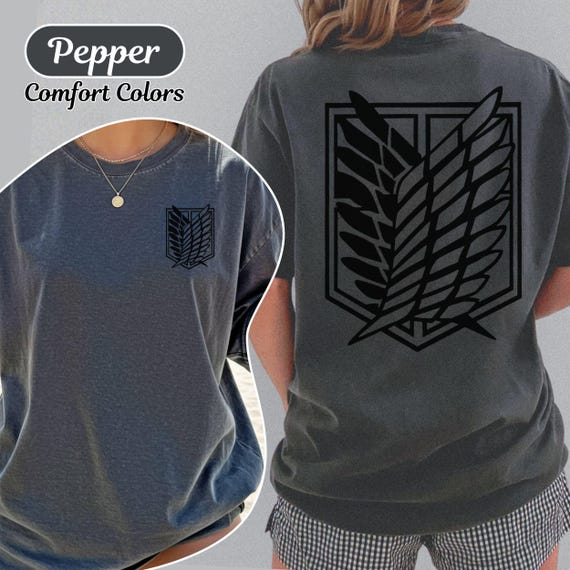 Attack on Titan For Youth and Adult Shirt, Anime Tee, Unisex AOT Unisex T shirt, Eren Yeager Merch, Levi Ackerman Shirt, Anime Lover Gift