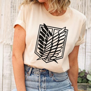 Attack on Titan Shirt, AOT Shirt for Men and Women, Eren Yeager Shirt, Anime Merch, AOT Merch, Unisex Anime  Eren Jaeger Graphic Tee