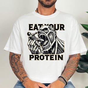 Attack on Titan Shirt, AOT Anime Tshirt, Eren Yeager Shirt, Anime Merch for Men and Women, AOT Merch, Unisex Anime Graphic Tee, Otaku Gift image 3