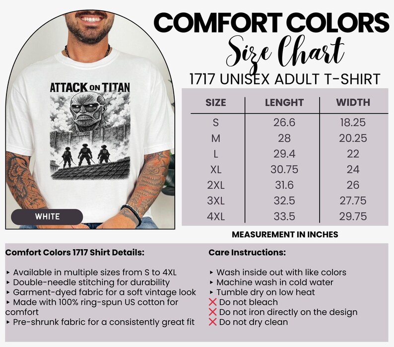 Colossal Attack on Titan Shirt, Titan Wall Break Scene T-shirt, Anime ...