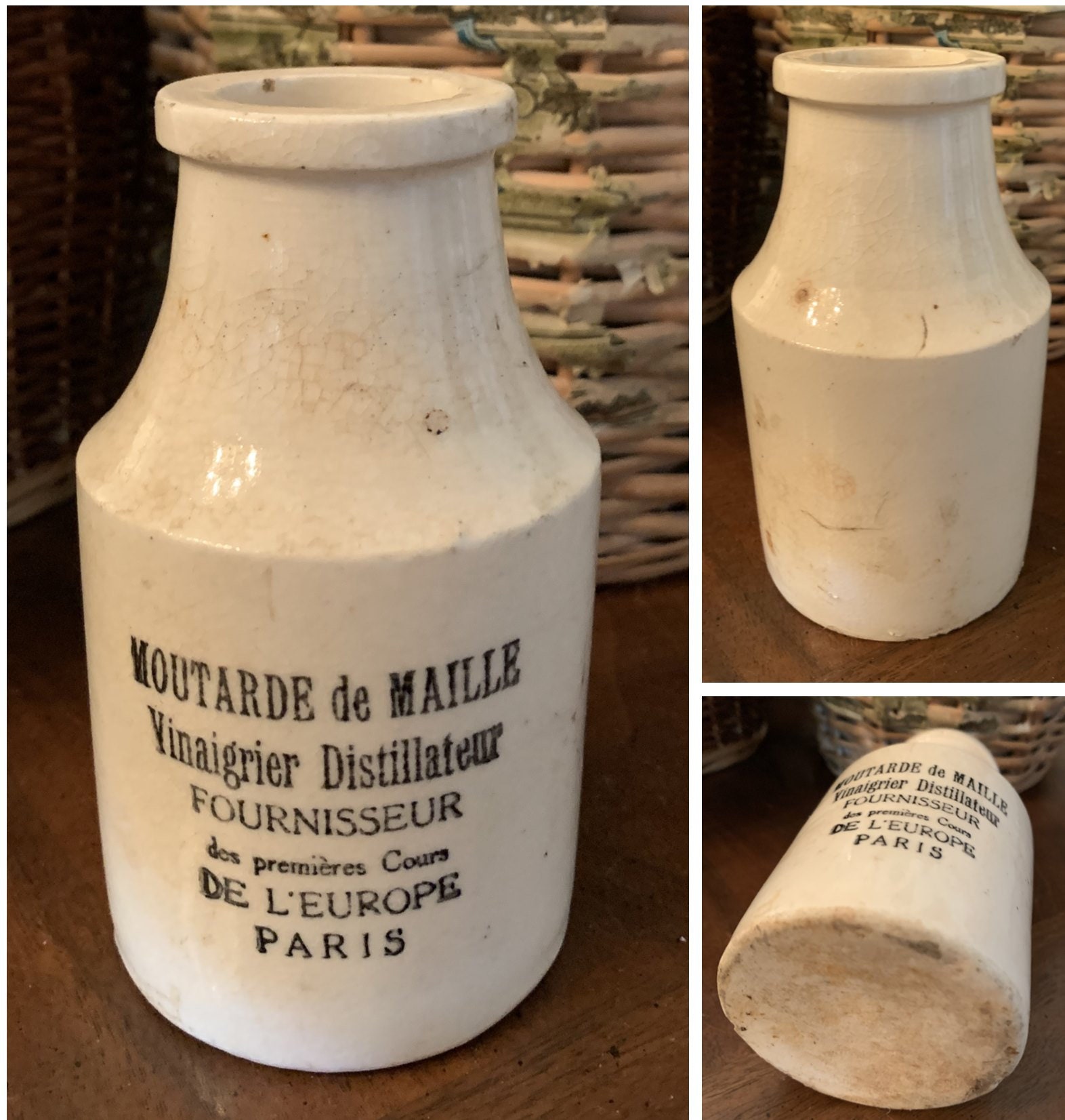 Moutarde De Maille Crock - Paris, France – Fairy Dust and Rust