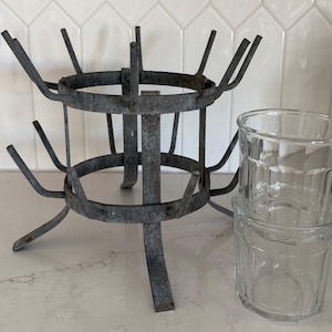 Antique Vintage Bottle Drying Rack - Etsy