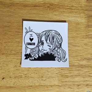 Nami &quot;Sorry for everything&quot; Sticker
