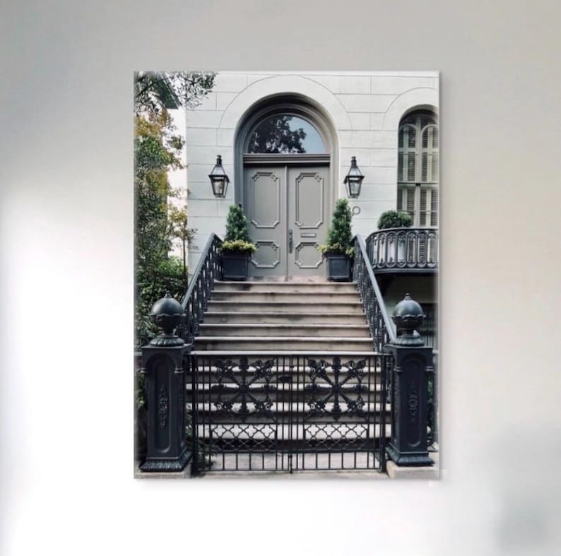 Stately Step Pick Any 3 - Set of Stunning Savannah Georgia Photography Prints ...