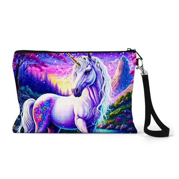 Believe in Magic Unicorn Cosmetic Bag