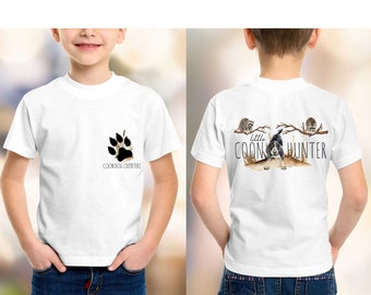 Little Coon Dog Hunter Shirt -  Long Sleeves - Short Sleeves
