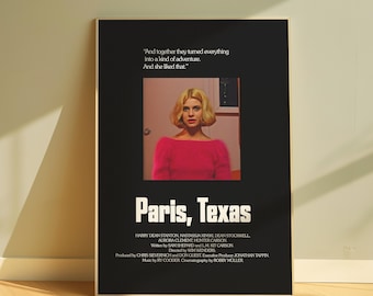 Paris, Texas Poster