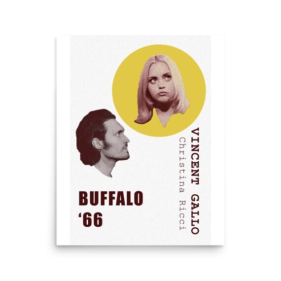 Buffalo66 当時物 ポスター Vincent Gallo movie BUFFALO'66 ORIGINAL MOVIE POSTER Vincent Gallo Christina Ricci