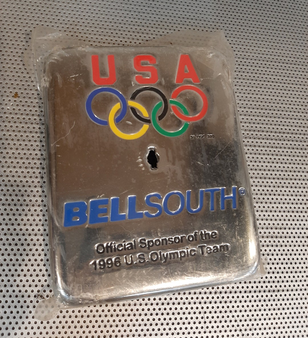 Vintage Bell South 1996 Olympics Atlanta Georgia Chrome Pay Phone Coin ...