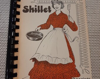 Vintage 1980 Andersonville Skillet Andersonville Guild, Georgia Softcover Cookbook Southern Cooking