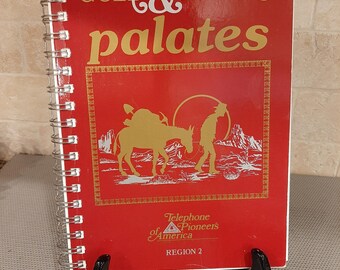 Vintage Telephone Pioneers of America Region 2 California Nevada Cookbook Gold Silver Palates